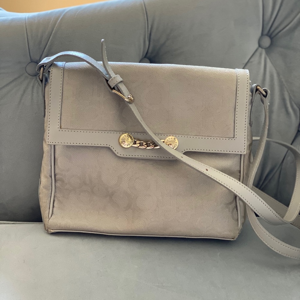 Rocco Barocco grey crossbody bag
